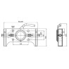 Adaptateur pour attelage SCHARMÜLLER 07731054A02