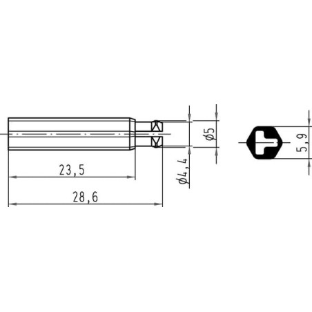 Goupille HARTING 09120009902