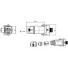 Connecteur HARTING 09200030745