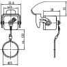 Couvercle de protection HARTING 09200035421