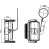 Couvercle de protection HARTING 09200105423