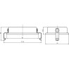 Couvercle de protection HARTING 09300065401