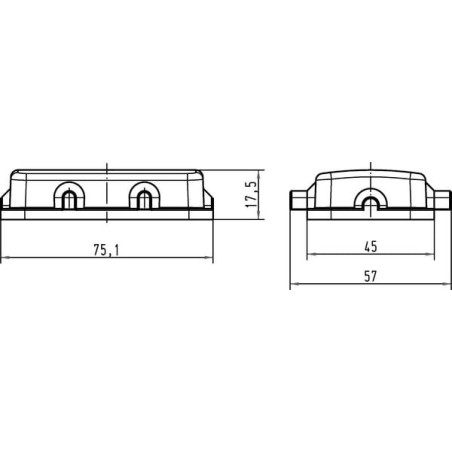 Couvercle de protection HARTING 09300105407