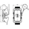 Couvercle de protection HARTING 09300105423