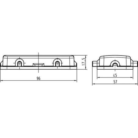Couvercle de protection HARTING 09300165405