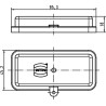 Couvercle de protection HARTING 09300165406
