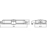 Couvercle de protection HARTING 09300165410