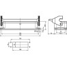 Embase encastrée HARTING 09300240307
