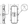 Couvercle de protection HARTING 09300245426