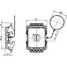 Couvercle de protection HARTING 09300325420