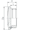 Bouton d'obturateur JACOB 103215MG