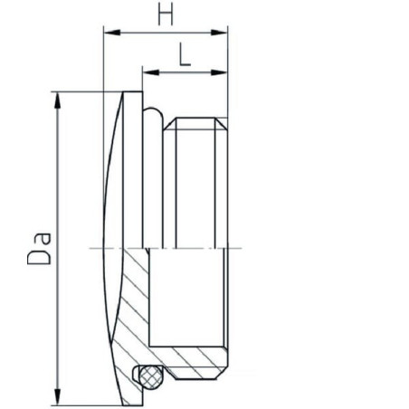 Bouton d'obturateur JACOB 106315MG