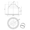 Coiffe de protection SCHARMÜLLER 107308000