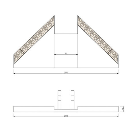 Aileron carbure ALPINA 107803700CN