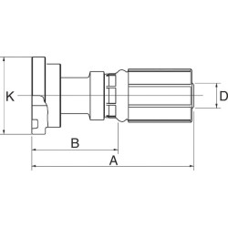 Raccord GATES 10G10FLK