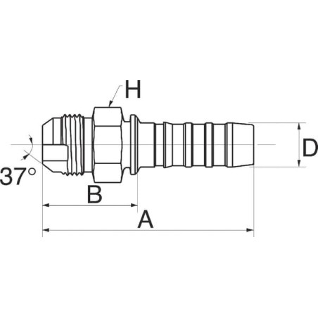 Raccord GATES 10GS10MJ