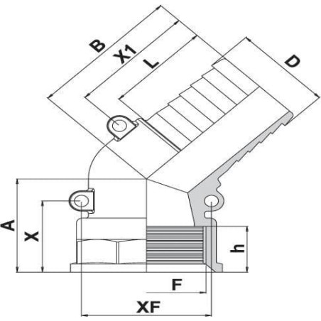 Coude ARAG 111750