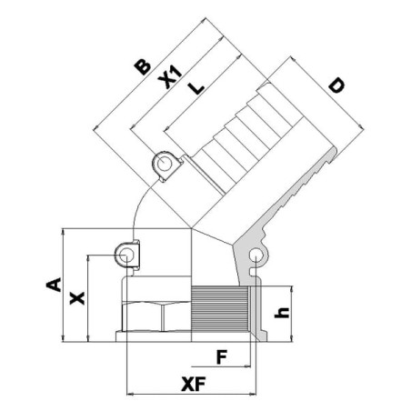 Coude ARAG 111750