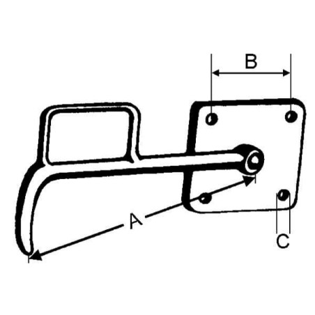 Étrier de fermeture UNIVERSEL 1140001L