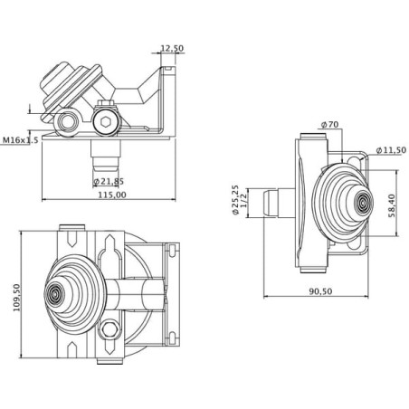 Pompe à carburant UNIVERSEL 11713138KR