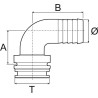 Raccord ARAG 1191635