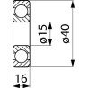 Galet UNIVERSEL 12340040