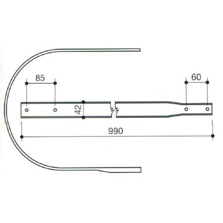 Section de ramasseur ALPINA 12650028N