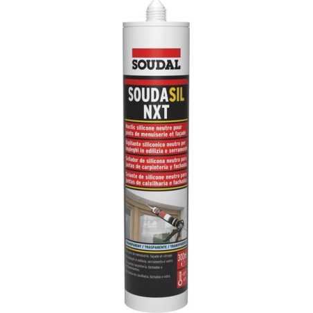Silicone transparent 300mL SOUDAL 128796SOU