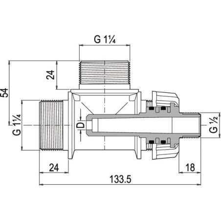 Raccord ARAG 135507