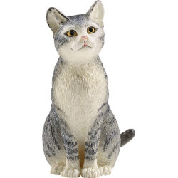 Chat assis miniature SCHLEICH 13771SCH