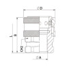 Raccord UNIVERSEL 14012012AC
