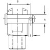 Goupille fendue UNIVERSEL 143410H1128245