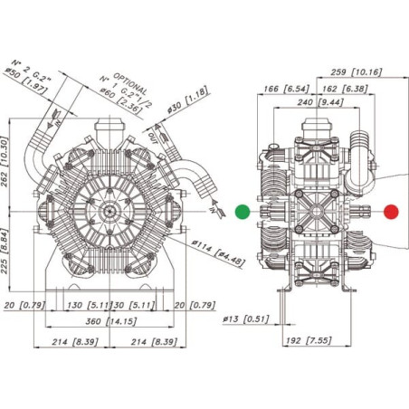 Pompe à pistons BERTOLINI 146022973VD