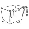 Mangeoire OK PLAST 1620100201