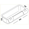 Auge à suspendre 80cm - 32L OK PLAST 1620100205