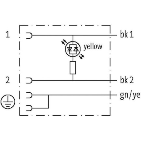 Connecteur avec câble MURR ELEKTRONIK 18001MSUDA6160150
