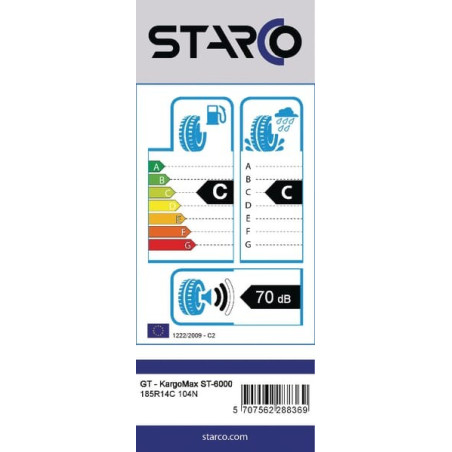Pneu STARCO 185R14