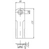 Couteau de broyeur UNIVERSEL 193361A1GZ