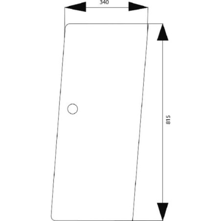 Vitre de porte UNIVERSEL 1989739C1N