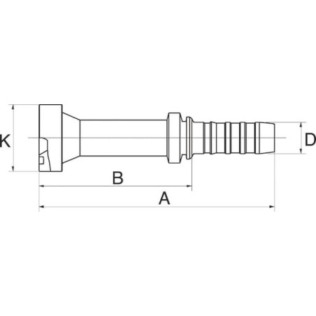 Raccord GATES 20GS20FLC