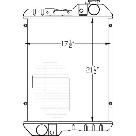 Radiateur UNIVERSEL 222890A5N