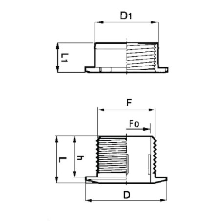 Passe-cloison ARAG 260010