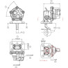 Pompe à carburant UNIVERSEL 2641808KR