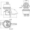 Pompe à carburant UNIVERSEL 2830266KR