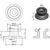 Bouton UNIVERSEL 291000KR