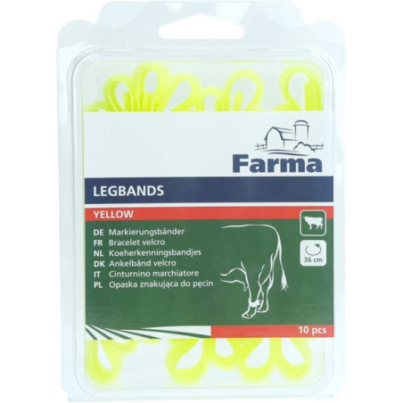Bracelet velcro jaune FARMA 308001FA