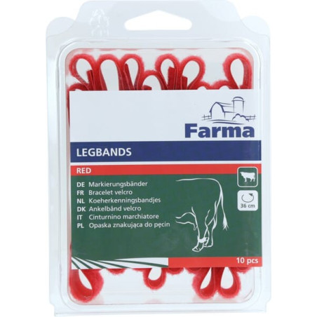 Bracelet velcro rouge FARMA 308002FA