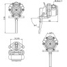 Pompe à carburant UNIVERSEL 3132697R92KR