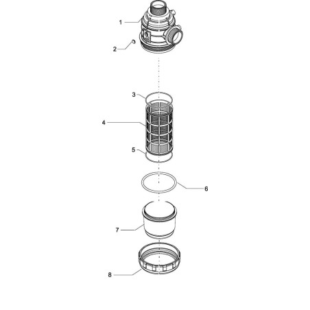 Filtre d'aspiration ARAG 3142163