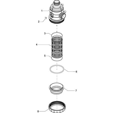 Filtre d'aspiration ARAG 3162072